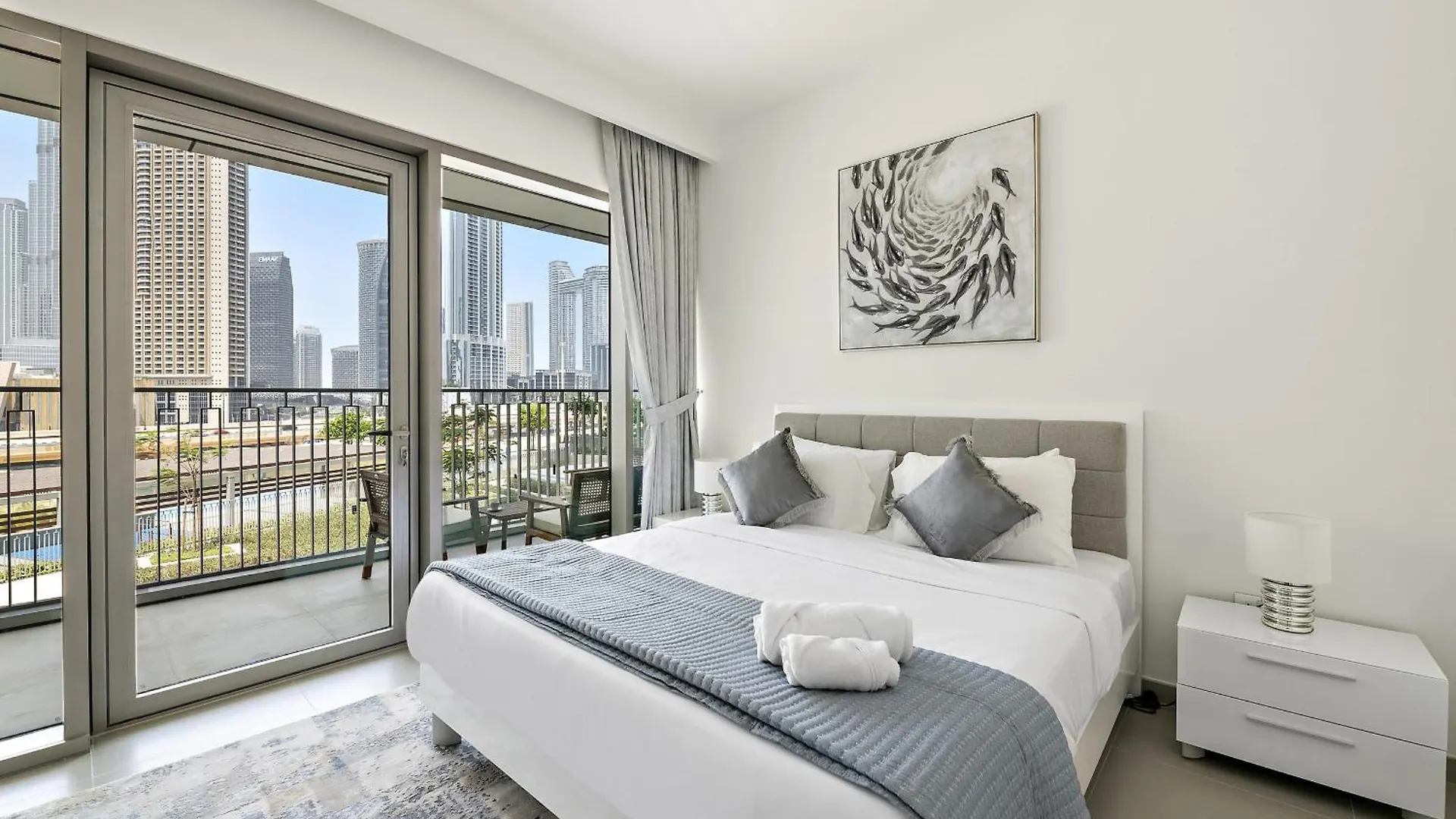 Apartamento Vayk - Chic 3 Bd With Burj Khalifa Views In Downtown Dubái 0*,  Emiratos Árabes Unidos